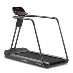 Sunny Health & Fitness Treadmill with Extended Safety Handrails, Low Deck